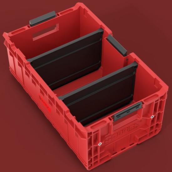 Prekės „Atvira įrankių dėžė QBRICK SYSTEM ONE BOX PLUS 2.0 RED ULTRA HD CUSTOM“ paveikslėlis