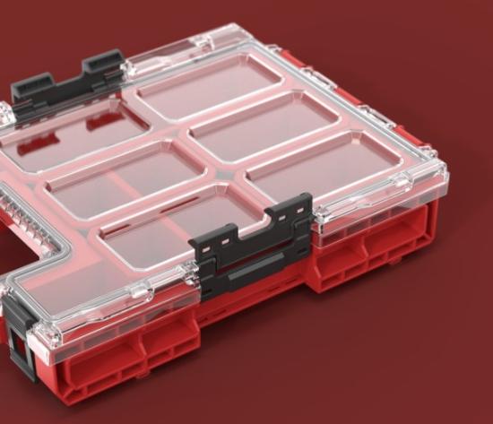 Prekės „Dėžė smulkmenoms QBRICK SYSTEM ONE ORGANIZER M 2.0 RED ULTRA HD“ paveikslėlis