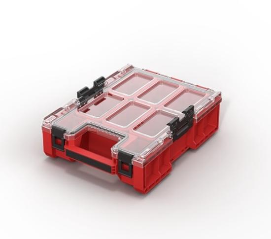 Prekės „Dėžė smulkmenoms QBRICK SYSTEM ONE ORGANIZER M PLUS 2.0 RED ULTRA HD“ paveikslėlis