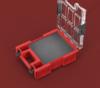 Prekės „Dėžė smulkmenoms QBRICK SYSTEM ONE ORGANIZER M PLUS 2.0 RED ULTRA HD“ paveikslėlis