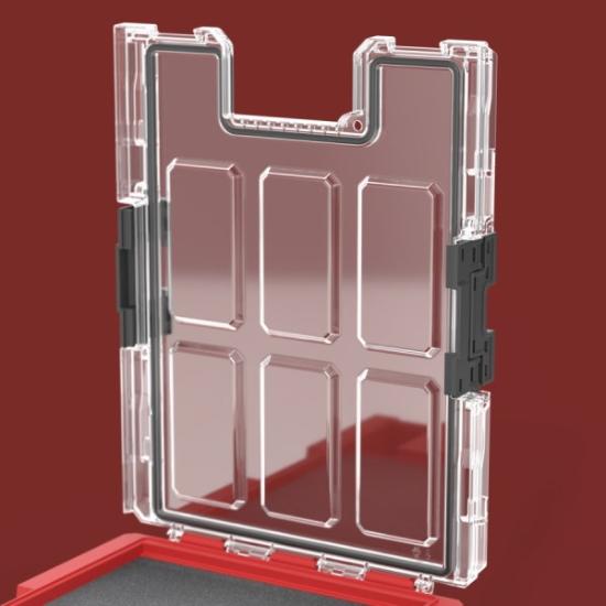 Prekės „Dėžė smulkmenoms QBRICK SYSTEM ONE ORGANIZER M PLUS 2.0 RED ULTRA HD“ paveikslėlis