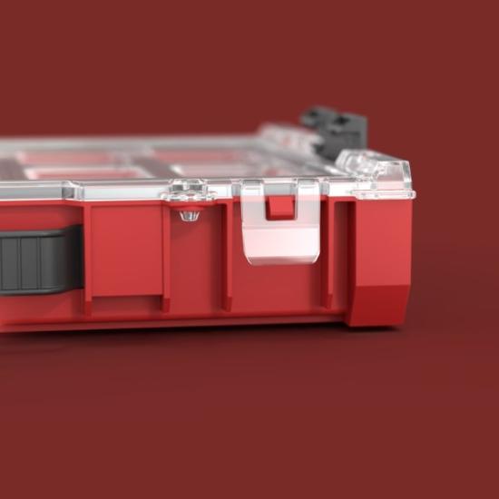 Prekės „Dėžė smulkmenoms QBRICK SYSTEM PRO ORGANIZER 100 RED ULTRA HD“ paveikslėlis