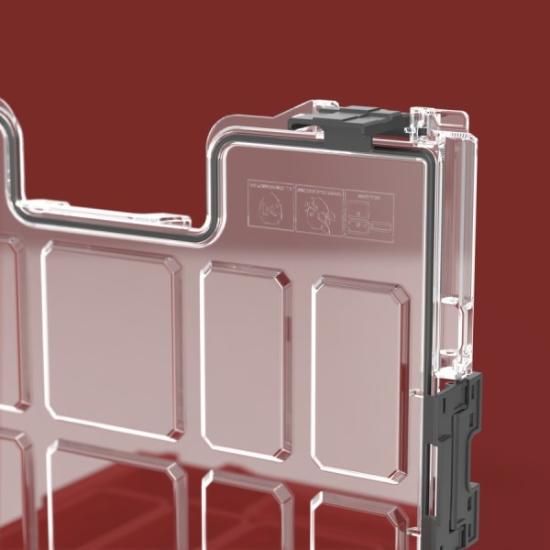 Prekės „Dėžė smulkmenoms QBRICK SYSTEM PRO ORGANIZER 200 RED ULTRA HD“ paveikslėlis