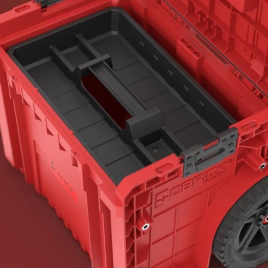 Prekės „Dėžė įrankių su ratais QBRICK SYSTEM PRO CART 2.0 PLUS RED ULTRA HD CUSTOM“ paveikslėlis