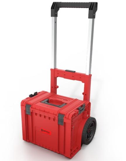 Prekės „Dėžė įrankių su ratais QBRICK SYSTEM PRO CART 2.0 PLUS RED ULTRA HD CUSTOM“ paveikslėlis