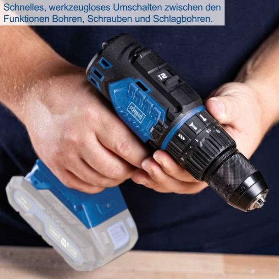 Prekės „Suktuvas akumuliatorinis 20 V be akumuliatoriaus BC-CD60-X Scheppach“ paveikslėlis