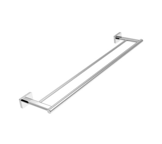 Prekės „Dviguba rankšluosčių kabykla FERRO GRETA AGR10, 60cm, chromas“ paveikslėlis
