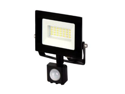 Prekės „Lauko šviestuvas su judesio davikliu LED 20W neutraliai balta 230Vac, 2000lm, IP44, juodas, LUMINO, LED LINE“ paveikslėlis