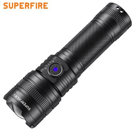 Prekės „Žibintuvėlis Y26, 816lm, 15W, įkraunamas USB C, 1x 26650 3700mAh, IP43“ paveikslėlis