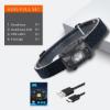 Prekės „Žibintuvėlis ant galvos, įkraunamas micro USB, 500lm, 1200mAh, su sensoriumi ON/OFF“ paveikslėlis