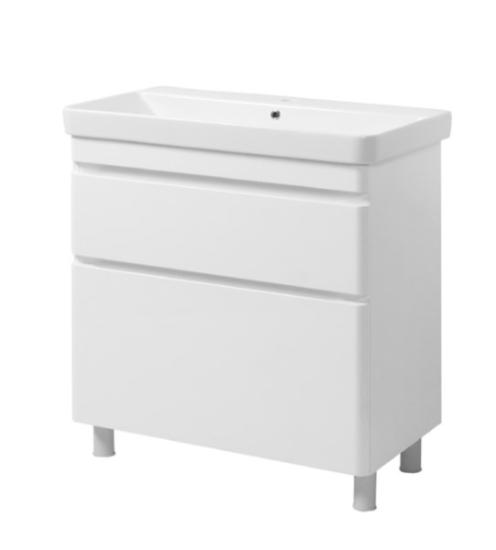 Prekės „Komplektas spintelė ir praustuvas baltas VIVACE TNB-2D 70cm“ paveikslėlis
