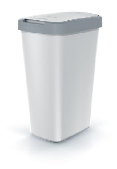Prekės „Dėžė šiukšlių pilka 25l NSAB25 Compacta Q“ paveikslėlis