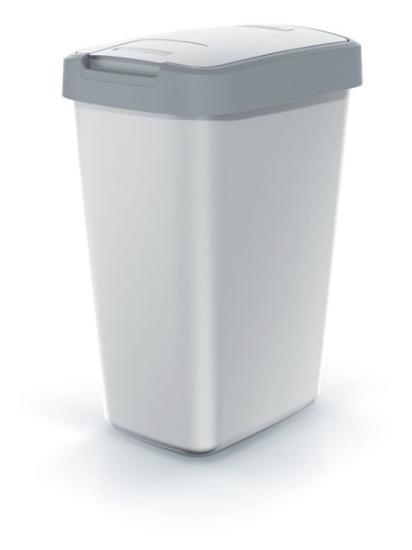 Prekės „Dėžė šiukšlių pilka 45l NSAB45 Compacta Q“ paveikslėlis