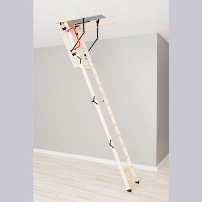 Prekės „Laiptai sudedami į palėpę apšiltinti Long Extra 120x70x3300mm“ paveikslėlis