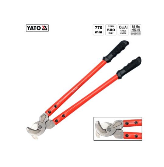 Prekės „Žirklės kabeliui 770 mm 500 mm2 Yato YT-18612“ paveikslėlis