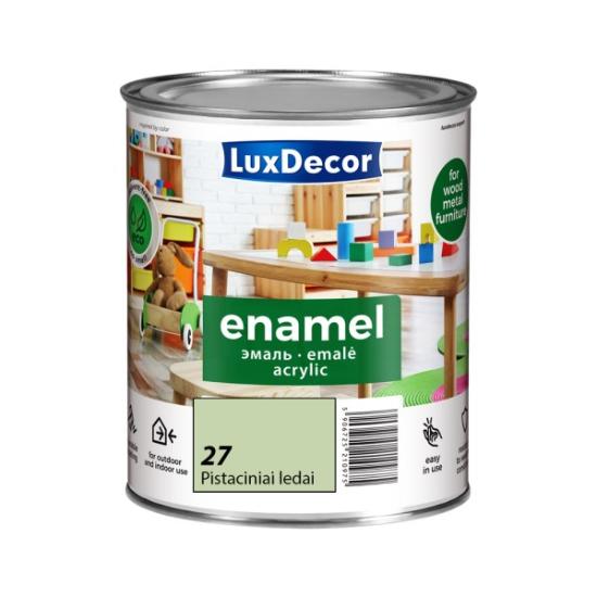 Prekės „Akrilinė emalė LuxDecor matinė, pistaciniai ledai, 0,75l“ paveikslėlis