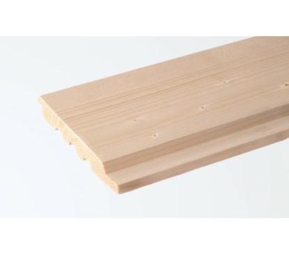 Prekės „Medinės lauko dailylentės lygiu paviršiumi UYV0 18x146x5100mm“ paveikslėlis