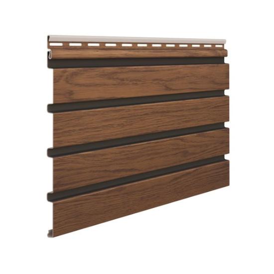 Prekės „PVC lauko dailylentės SIDING SVP06-2,95m Riešutas“ paveikslėlis