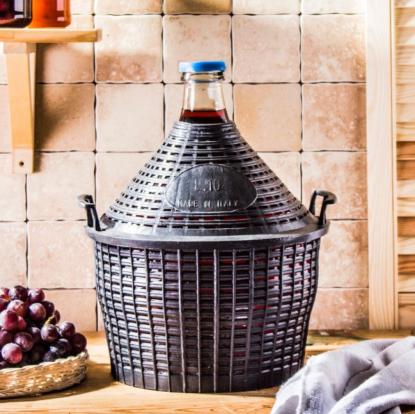 Prekės „Stiklainis, butelis vynui VET10, 10 l“ paveikslėlis