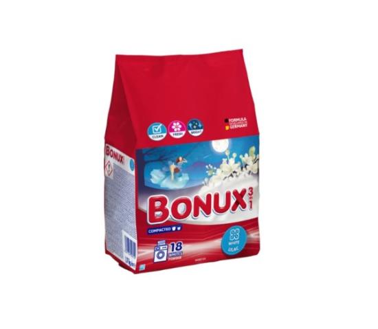 Prekės „Skalbimo milteliai BONUX White, 8 skalbimų, 1,17kg“ paveikslėlis