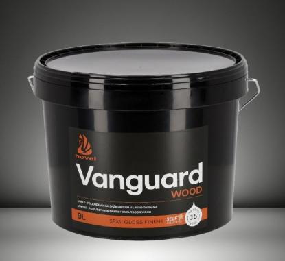 Prekės „Dažai Novel Vanguard Wood SGF A 9L“ paveikslėlis