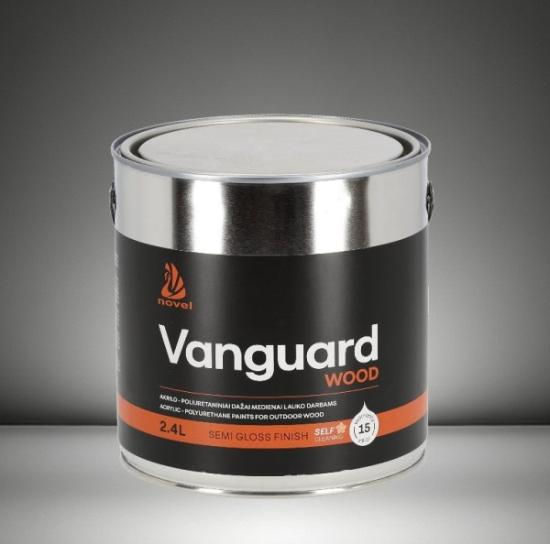 Prekės „Dažai Novel Vanguard Wood SGF C 2,4L“ paveikslėlis