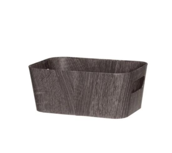 Prekės „Daiktadėžė 4Living Sense, 260x180x110 mm, tamsiai pilka“ paveikslėlis
