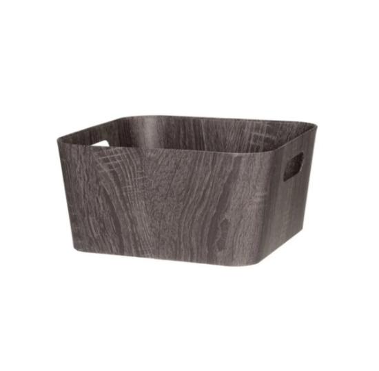 Prekės „Daiktadėžė 4Living Sense, 350x305x150 mm, tamsiai pilka“ paveikslėlis
