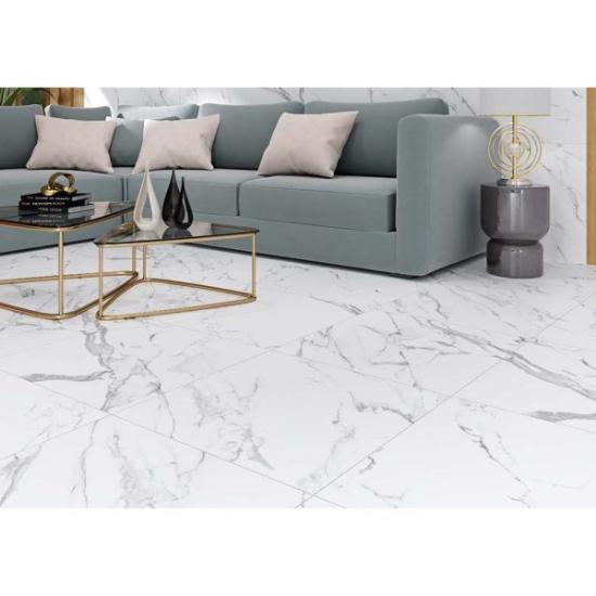 Prekės „Akmens masės plytelės ATLANTIS WHITE SATIN 59,8x59,8 cm“ paveikslėlis