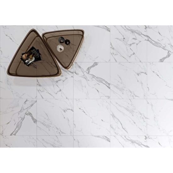 Prekės „Akmens masės plytelės ATLANTIS WHITE SATIN 59,8x59,8 cm“ paveikslėlis