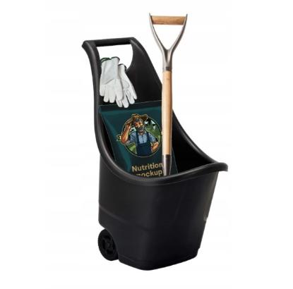 Prekės „Sodo vežimėlis, juodas, 50l ANI5440 Garden line“ paveikslėlis