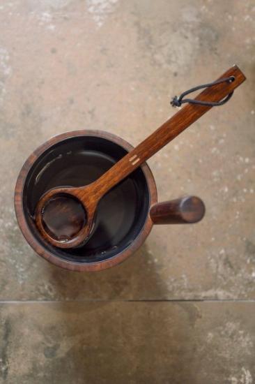 Prekės „Samtis pirčiai, tamsaus bambuko 43cm Rento“ paveikslėlis