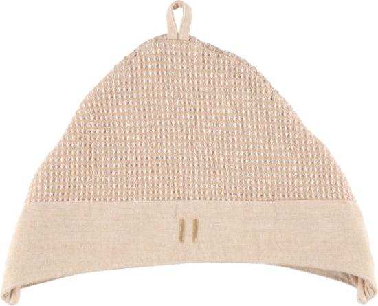 Prekės „Kepurė pirčiai beige/balta Rento“ paveikslėlis