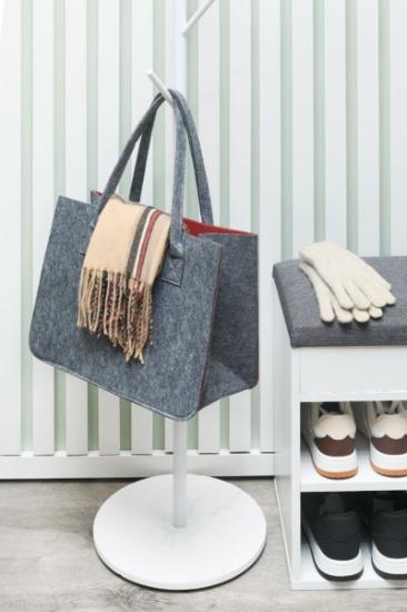 Prekės „Krepšys pirkiniams 4Living, veltinis, 38 cm“ paveikslėlis