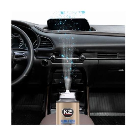 Prekės „Valiklis kondicionierių New Car 150 ml K2 naujo automobilio kvapo“ paveikslėlis