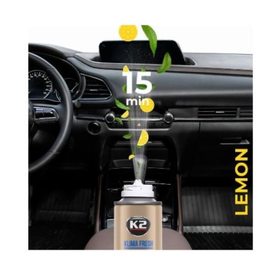 Prekės „Valiklis kondicionierių Lemon 150 ml K2 citrinų kvapo“ paveikslėlis