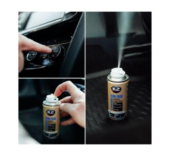 Prekės „Valiklis kondicionierių Lemon 150 ml K2 citrinų kvapo“ paveikslėlis