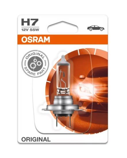 Prekės „Lemputė H7 55W 12V PX26D Osram 1 vnt“ paveikslėlis