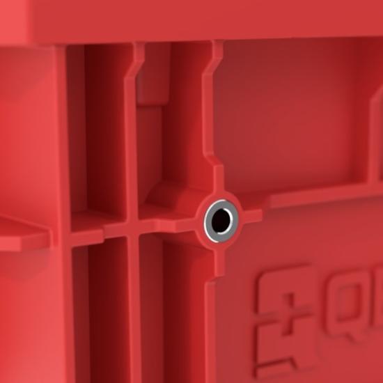 Prekės „Dėžė įrankiams QBRICK SYSTEM ONE 350 VARIO 2.0 RED ULTRA HD CUSTOM“ paveikslėlis