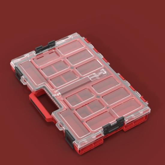 Prekės „Dėžė smulkmenoms QBRICK SYSTEM ONE ORGANIZER L 2.0 RED ULTRA HD“ paveikslėlis