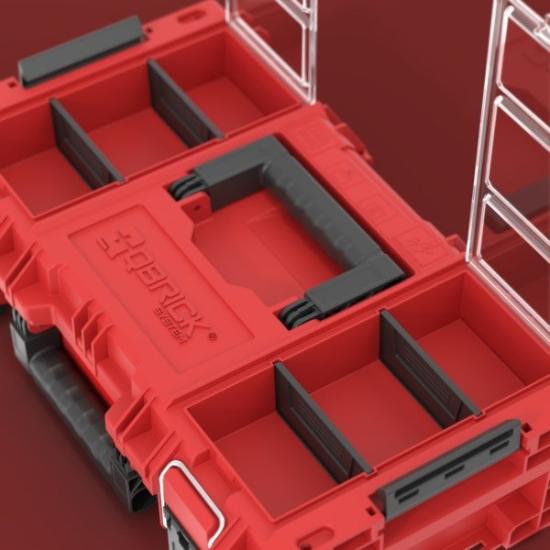 Prekės „Dėžė įrankiams QBRICK SYSTEM PRIME TOOLBOX 150 PROFI RED ULTRA HD CUSTOM“ paveikslėlis