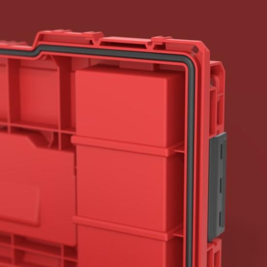 Prekės „Dėžė įrankiams QBRICK SYSTEM PRIME TOOLBOX 150 PROFI RED ULTRA HD CUSTOM“ paveikslėlis