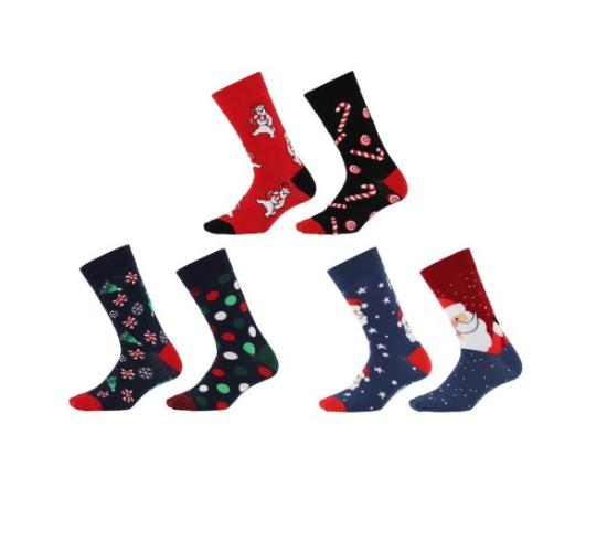 Prekės „Kojinės Kalėdinės 41/45 Polka Winteria“ paveikslėlis