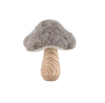 Prekės „Veltinė dekoracija grybas, 13 cm, ruda“ paveikslėlis