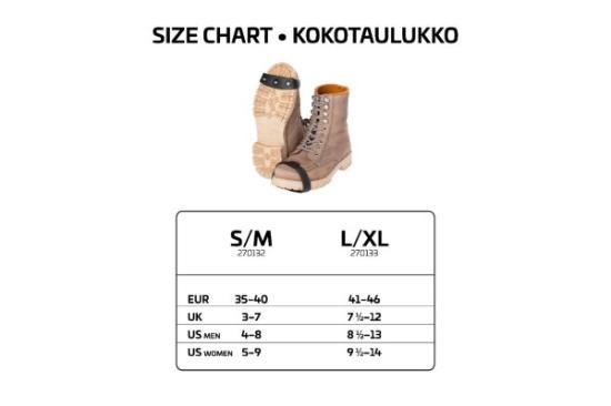 Prekės „Padai batams Atom, dygliuoti, L-XL“ paveikslėlis