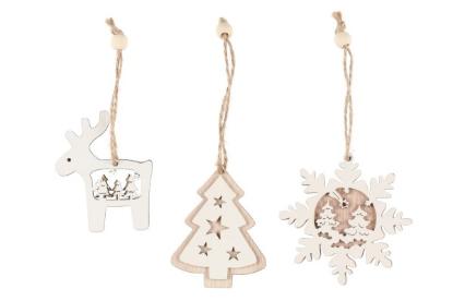 Prekės „Pakabukas su ornamentu Winteria, 8 cm“ paveikslėlis