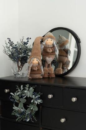 Prekės „Vainikas su mėlynių uogomis Winteria, 30 cm“ paveikslėlis