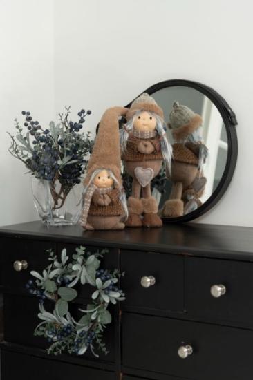 Prekės „Vainikas su mėlynių uogomis Winteria, 30 cm“ paveikslėlis