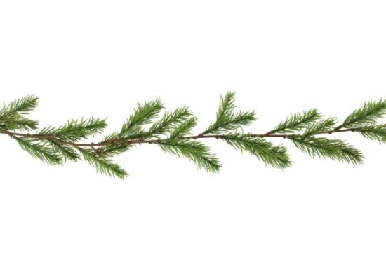 Prekės „Girlianda pušų, 180cm Winteria“ paveikslėlis