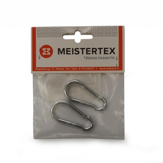 Prekės „Karabinas 5x50 mm 2 vnt Meistertex“ paveikslėlis
